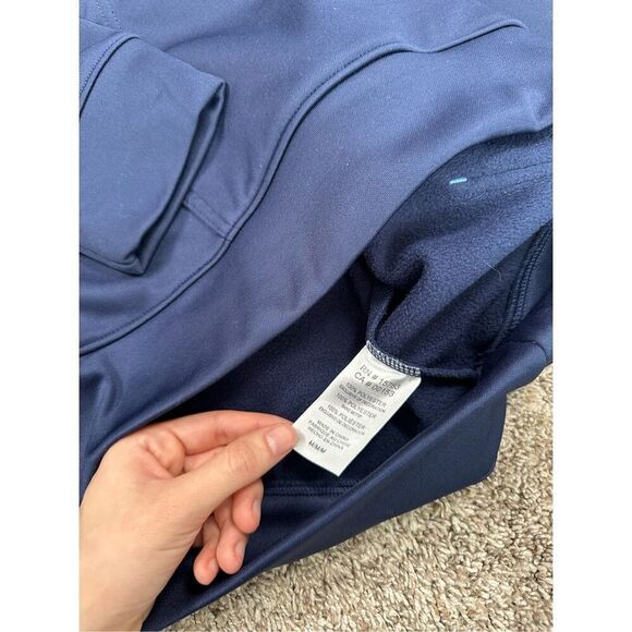 UNC Champion Carolina Pullover Hoodie Sweatshirt North Carolina Navy Blue Mens M - Picture 5 of 11